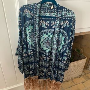 Spell Pandora kimono-tangled tassles need trimmed